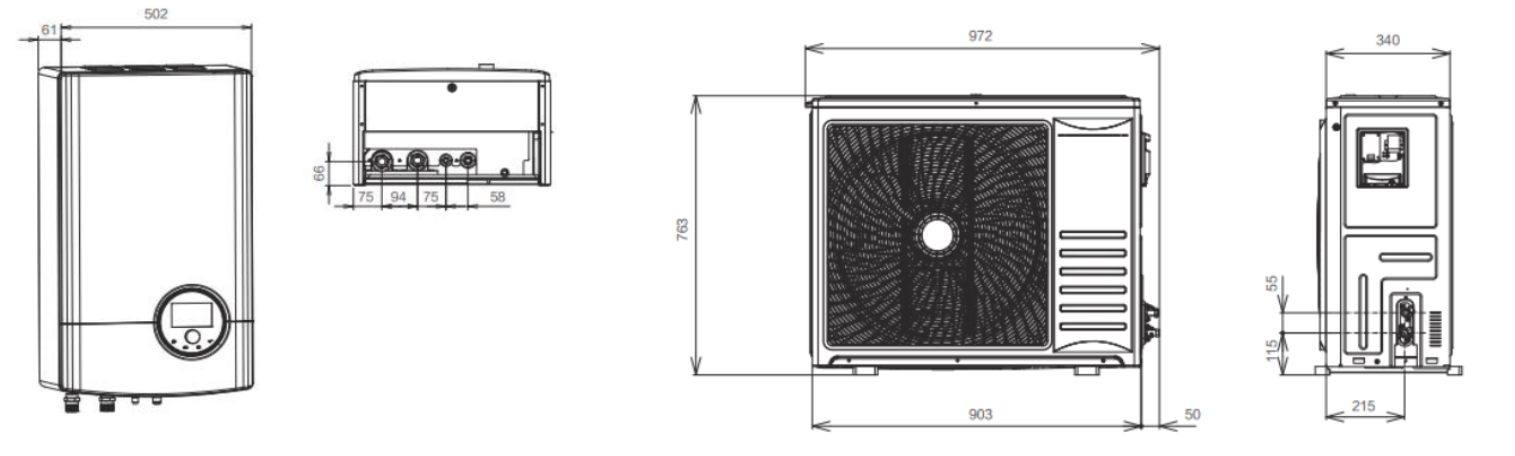 HISENSE Hi-Therma Split 230V 