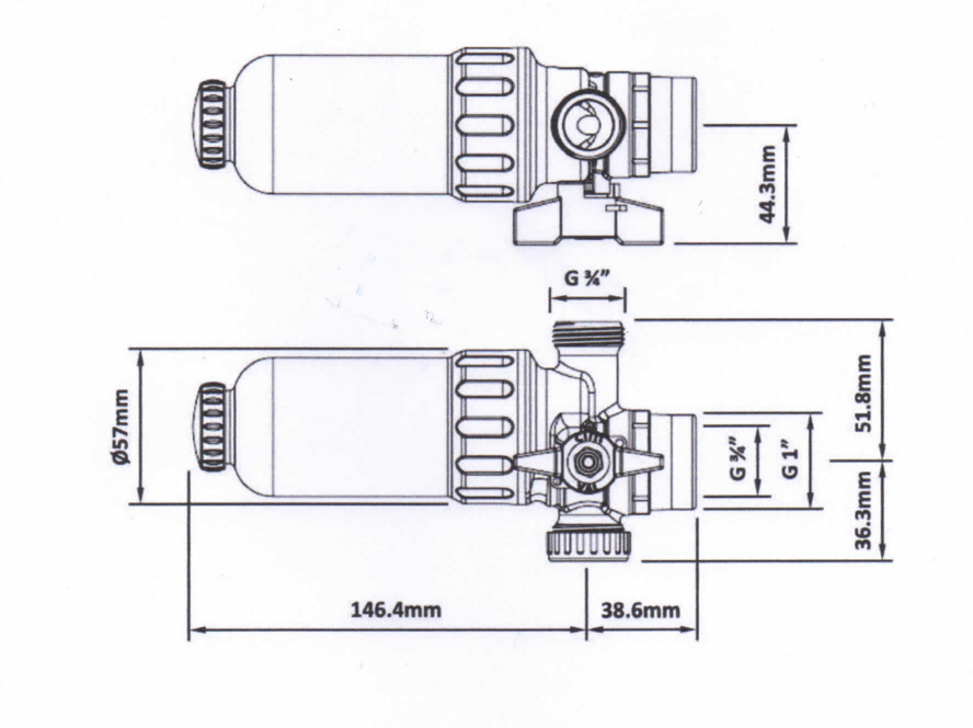 TF1 Sigma UB filtras DN20